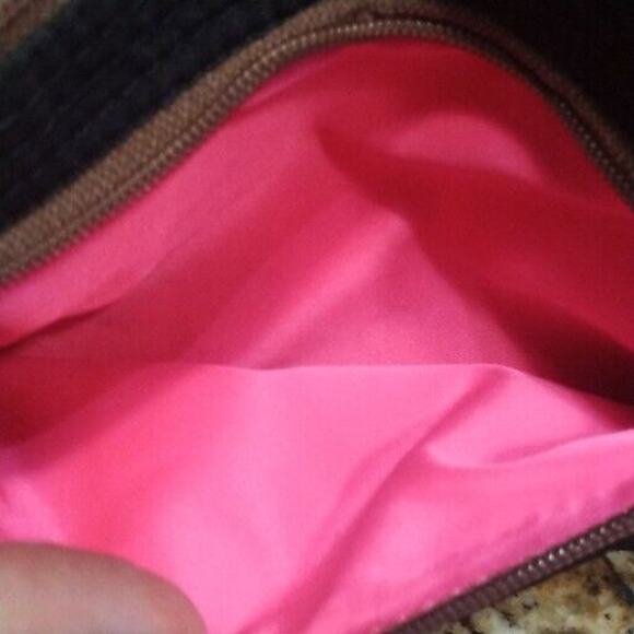 Dooney & Bourke Black Nylon Crossbody Small Mini Shoulder Bag Adjustable - Picture 14 of 14